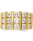 14K Lab Grown Diamond 2ctw VS/SI GH, Band
