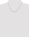 14K 18 inch .7mm Box with Lobster Clasp Chain