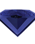 Created Blue Sapphire 6x4mm Pear