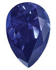 Created Blue Sapphire 6x4mm Pear