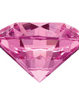 Created Pink Sapphire 4mm Round