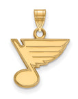 14k Gold NHL LogoArt St. Louis Blues Small Pendant