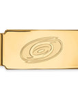 10k Gold NHL LogoArt Carolina Hurricanes Money Clip