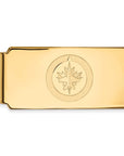 10k Gold NHL LogoArt Winnipeg Jets Money Clip