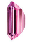 Created Pink Sapphire 9x7mm Emerald Cut