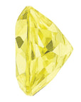 Created Yellow Sapphire 6mm Round