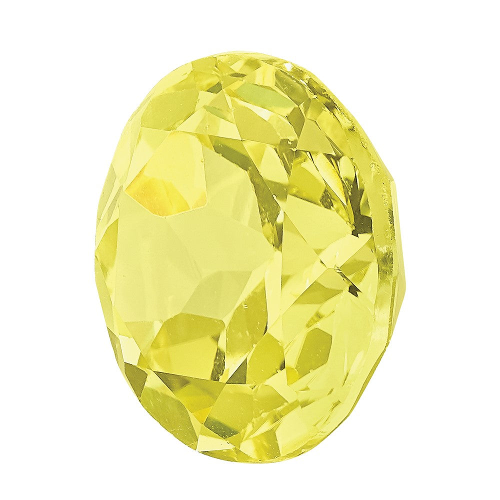 Created Yellow Sapphire 6mm Round