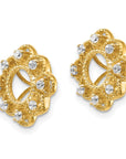 14K Lab Grown Diamond VS/SI GH, Earring Jacket