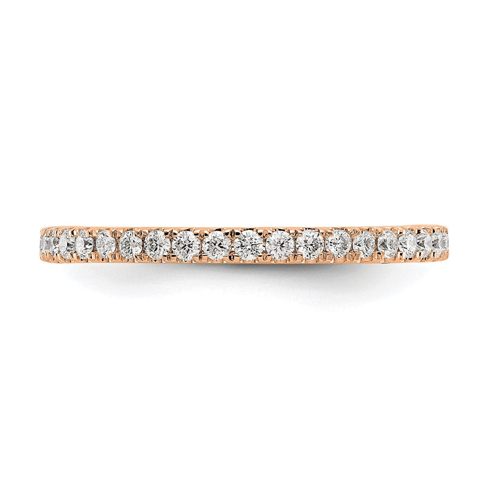 14K Rose Gold Lab Grown Diamond VS/SI GH, Eternity Band