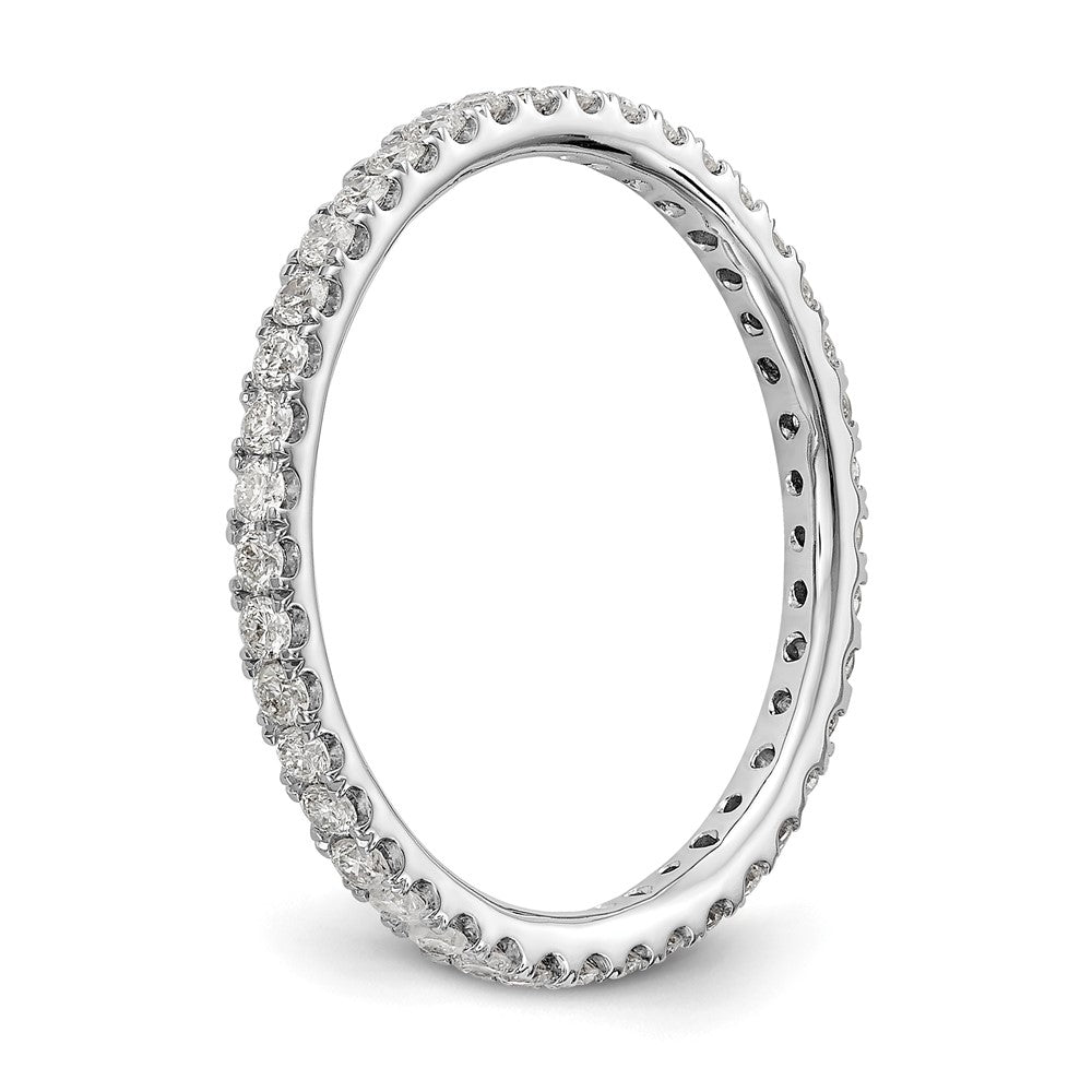 14K White Gold Lab Grown Diamond VS/SI GH, Eternity Band