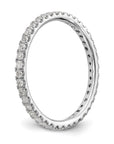 14K White Gold Lab Grown Diamond VS/SI GH, Eternity Band