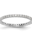 14K White Gold Lab Grown Diamond VS/SI GH, Eternity Band