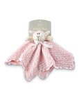 Pink Cuddle Buds Plush Lamb Blanket