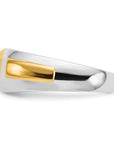 14K Two-Tone Lab Grown Diamond VS/SI GH, Men's Ring