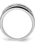 14K White Gold Lab Grown Diamond VS/SI GH, Men's Ring