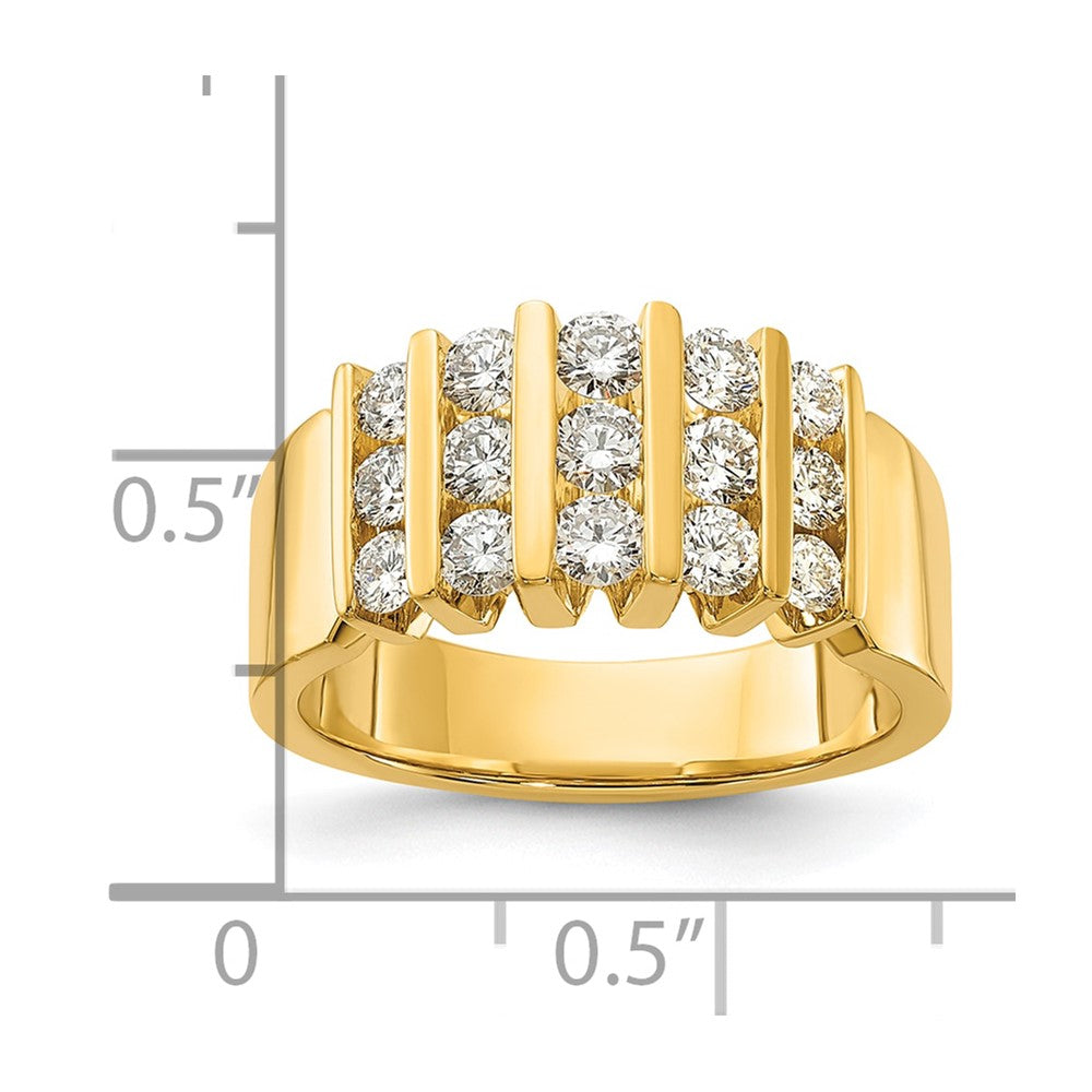 14K Lab Grown Diamond 1ctw Band