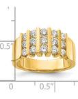 14K Lab Grown Diamond 1ctw Band