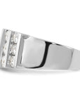 14K White Gold Lab Grown Diamond 2ctw VS/SI GH, Band