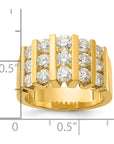 14K Lab Grown Diamond 2ctw VS/SI GH, Band