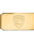 14k Gold NHL LogoArt Florida Panthers Money Clip