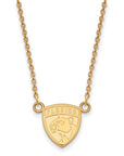 10k Gold NHL LogoArt Florida Panthers Small Pendant 18 inch Necklace