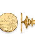 14k Gold NHL LogoArt New York Islanders Lapel Pin