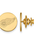 14k Gold NHL LogoArt Detroit Red Wings Lapel Pin