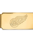 14k Gold NHL LogoArt Detroit Red Wings Money Clip