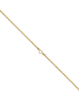 14k Fancy Heart 9inch Anklet