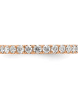 14K Rose Gold Lab Grown Diamond VS/SI GH, Eternity Band