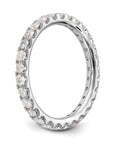 14K White Gold Lab Grown Diamond VS/SI GH, Eternity Band