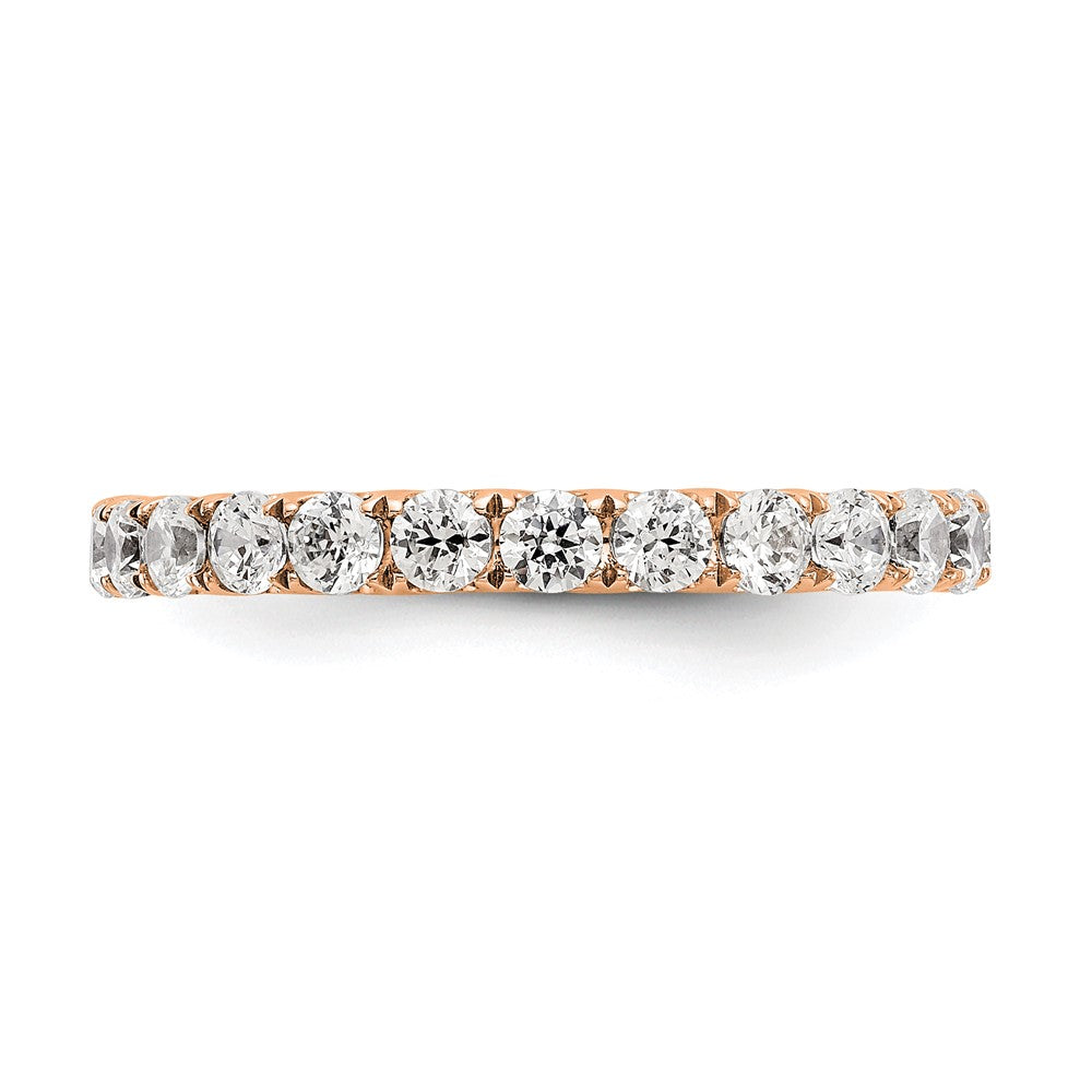 14K Rose Gold Lab Grown Diamond VS/SI GH, Eternity Band