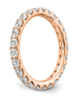 14K Rose Gold Lab Grown Diamond VS/SI GH, Eternity Band