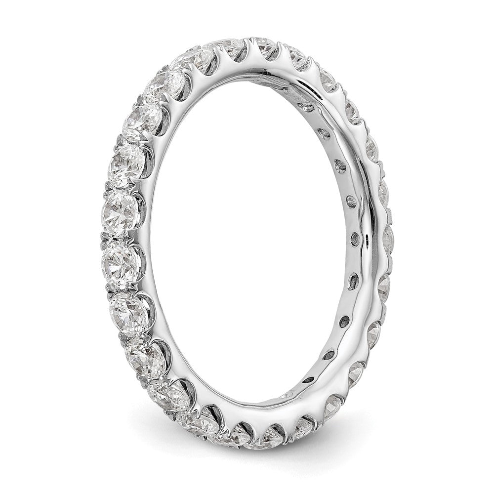 14K White Gold Lab Grown Diamond VS/SI GH, Eternity Band