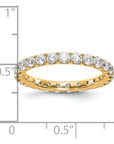 14K Lab Grown Diamond VS/SI GH, Eternity Band