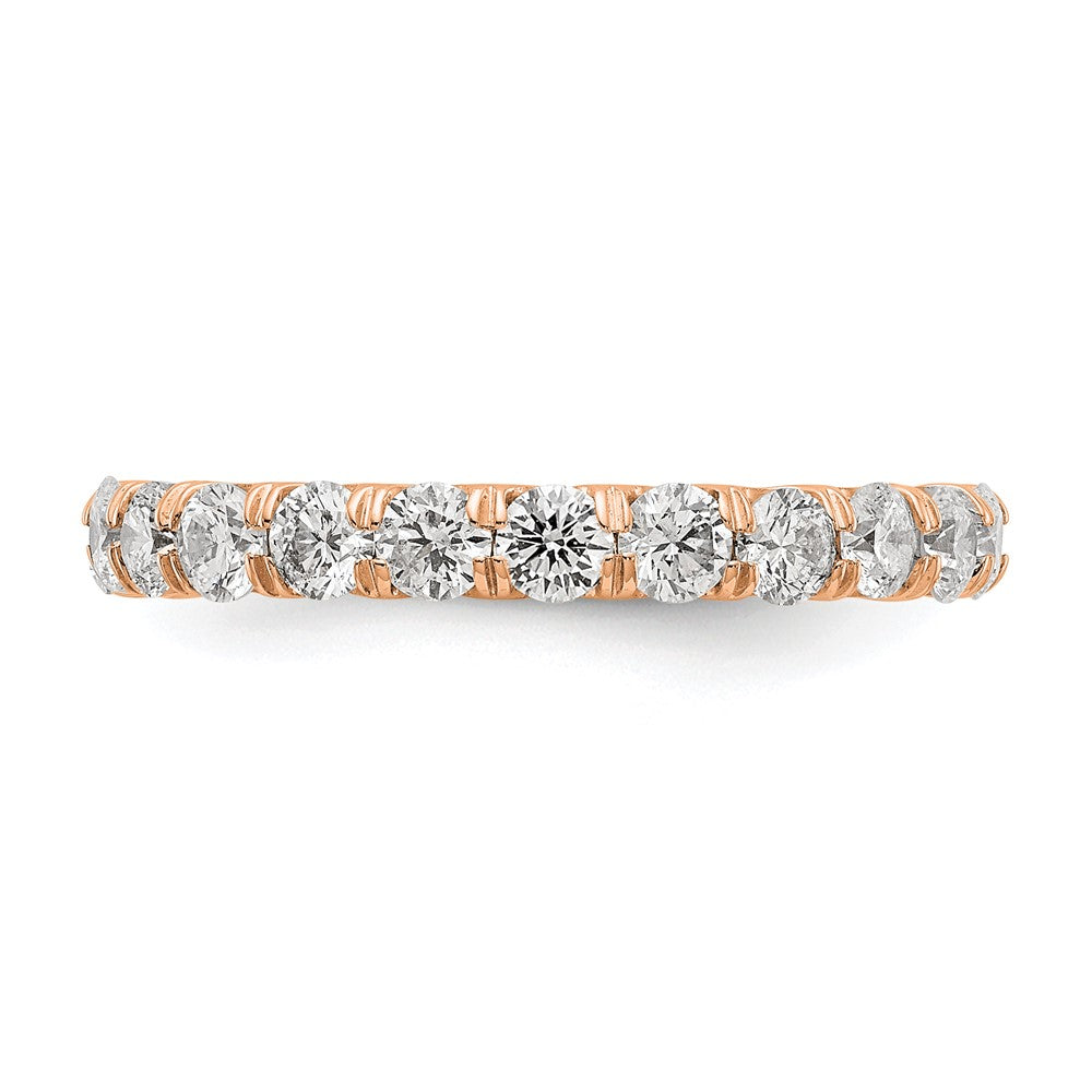 14K Rose Gold Lab Grown Diamond VS/SI GH, Eternity Band