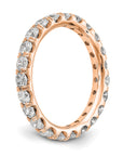 14K Rose Gold Lab Grown Diamond VS/SI GH, Eternity Band