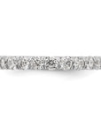 14K White Gold Lab Grown Diamond VS/SI GH, Eternity Band