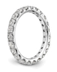 14K White Gold Lab Grown Diamond VS/SI GH, Eternity Band