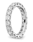 14K White Gold Lab Grown Diamond VS/SI GH, Eternity Band